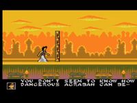 une photo d'Ã©cran de Aladdin sur Sega Master System